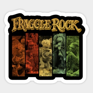 Texture Fraglerock Squad Vintage Sticker